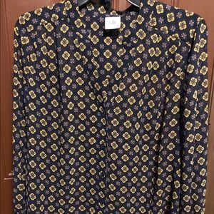 Cabi Mosaic Blouse Size Small